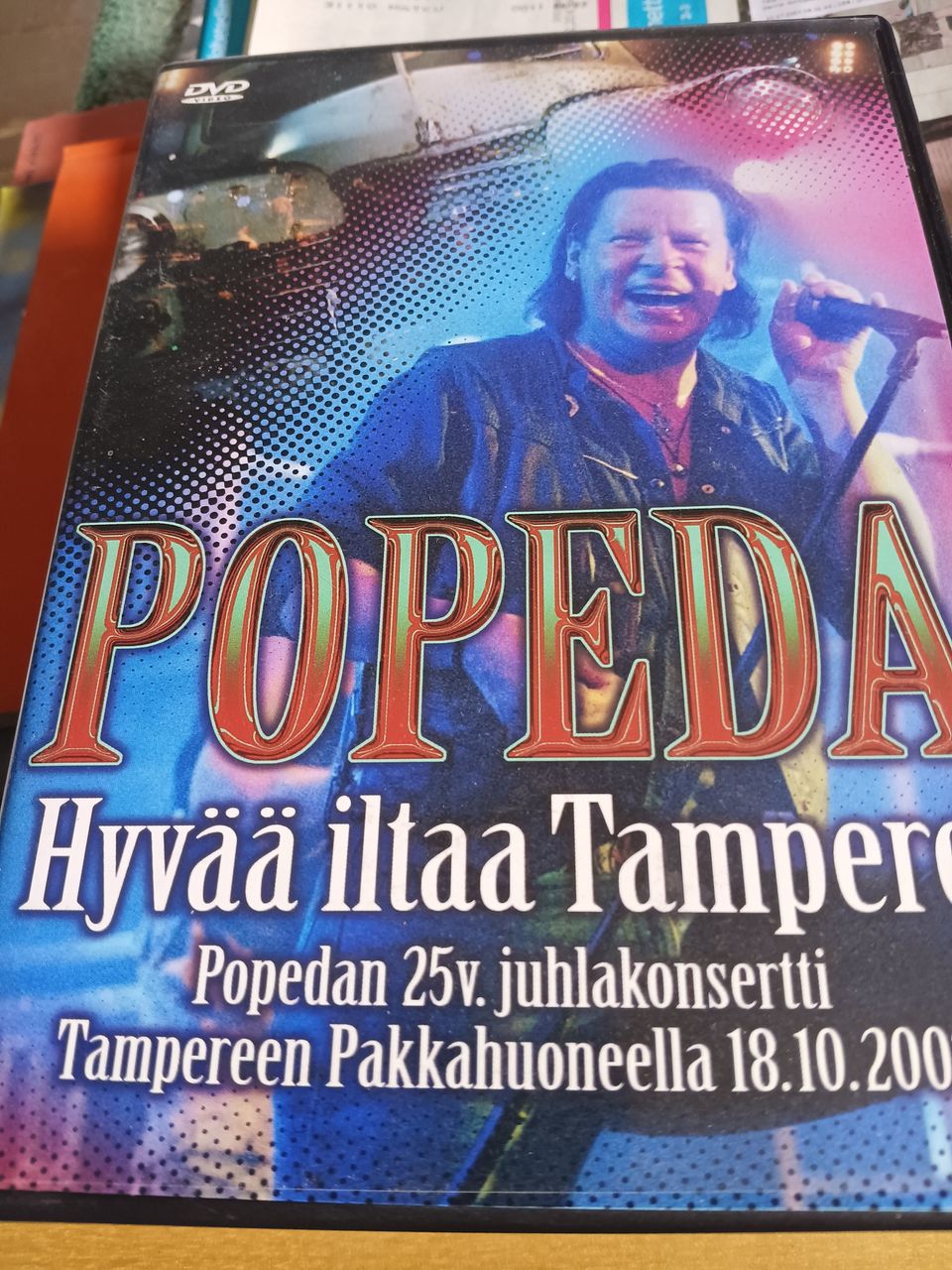 Popeda dvd 25v. Juhlakonsertti ja Yön dvd 2001