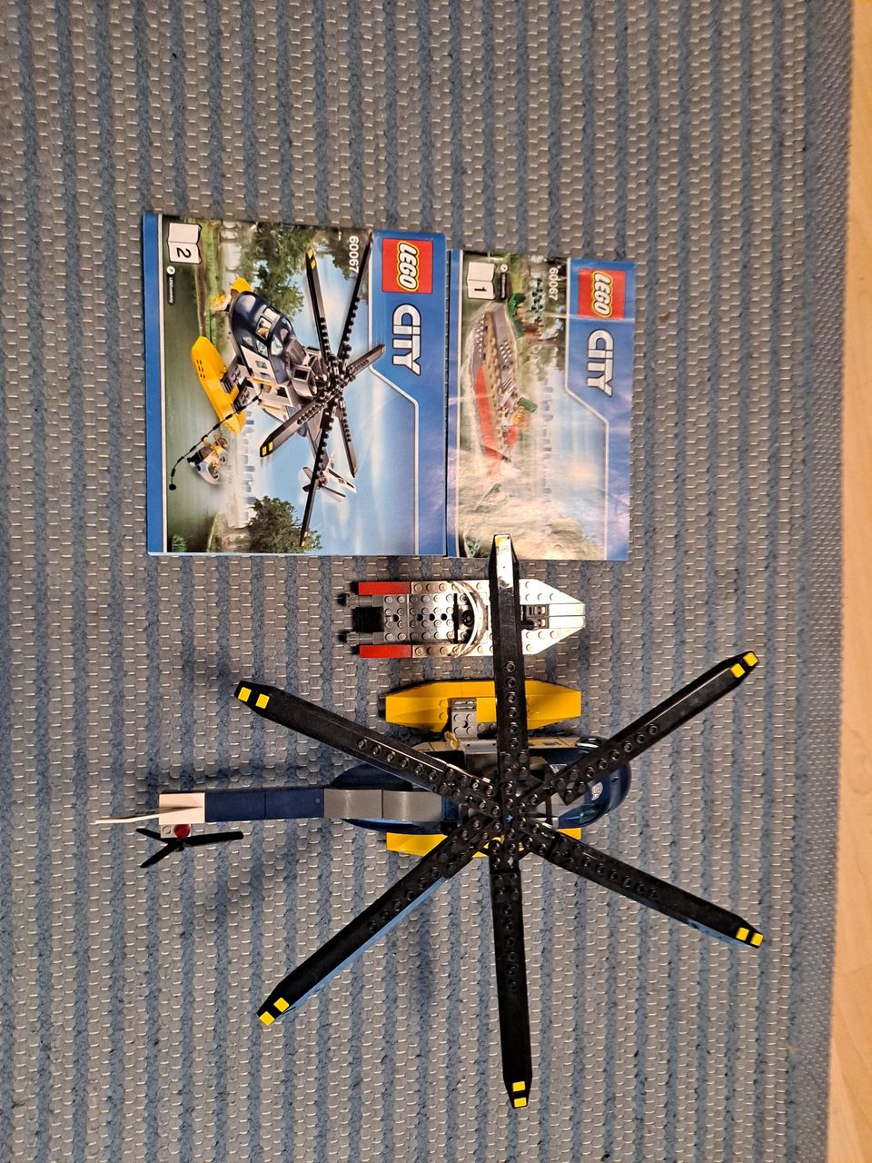 Lego 60067 takaa-ajo helikopterilla sarja