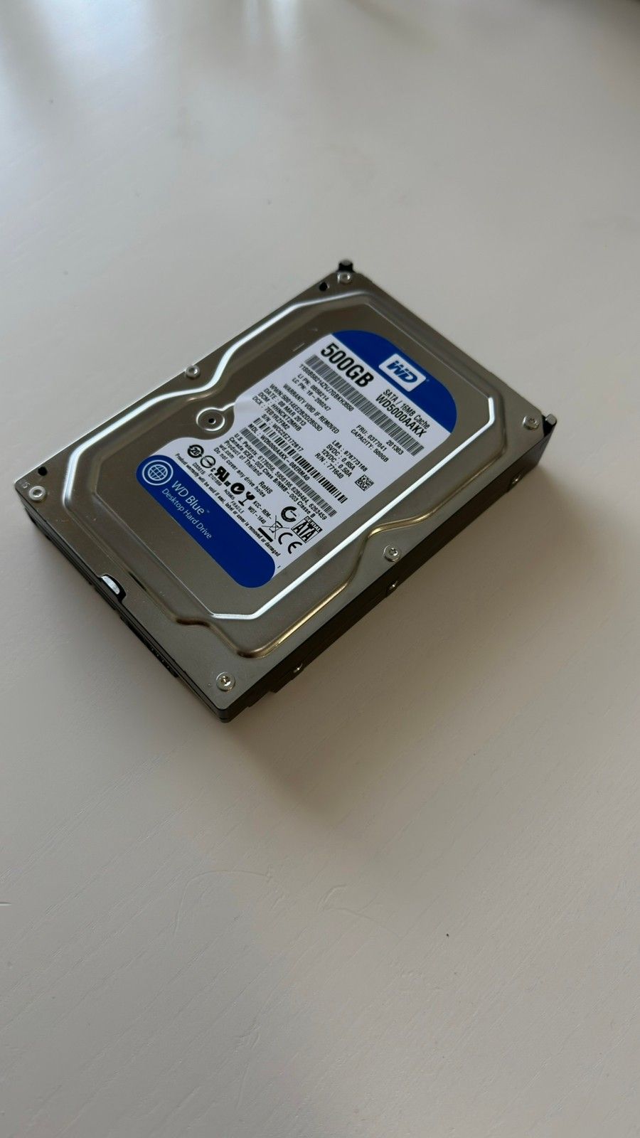 Western Digital 500GB kovalevy