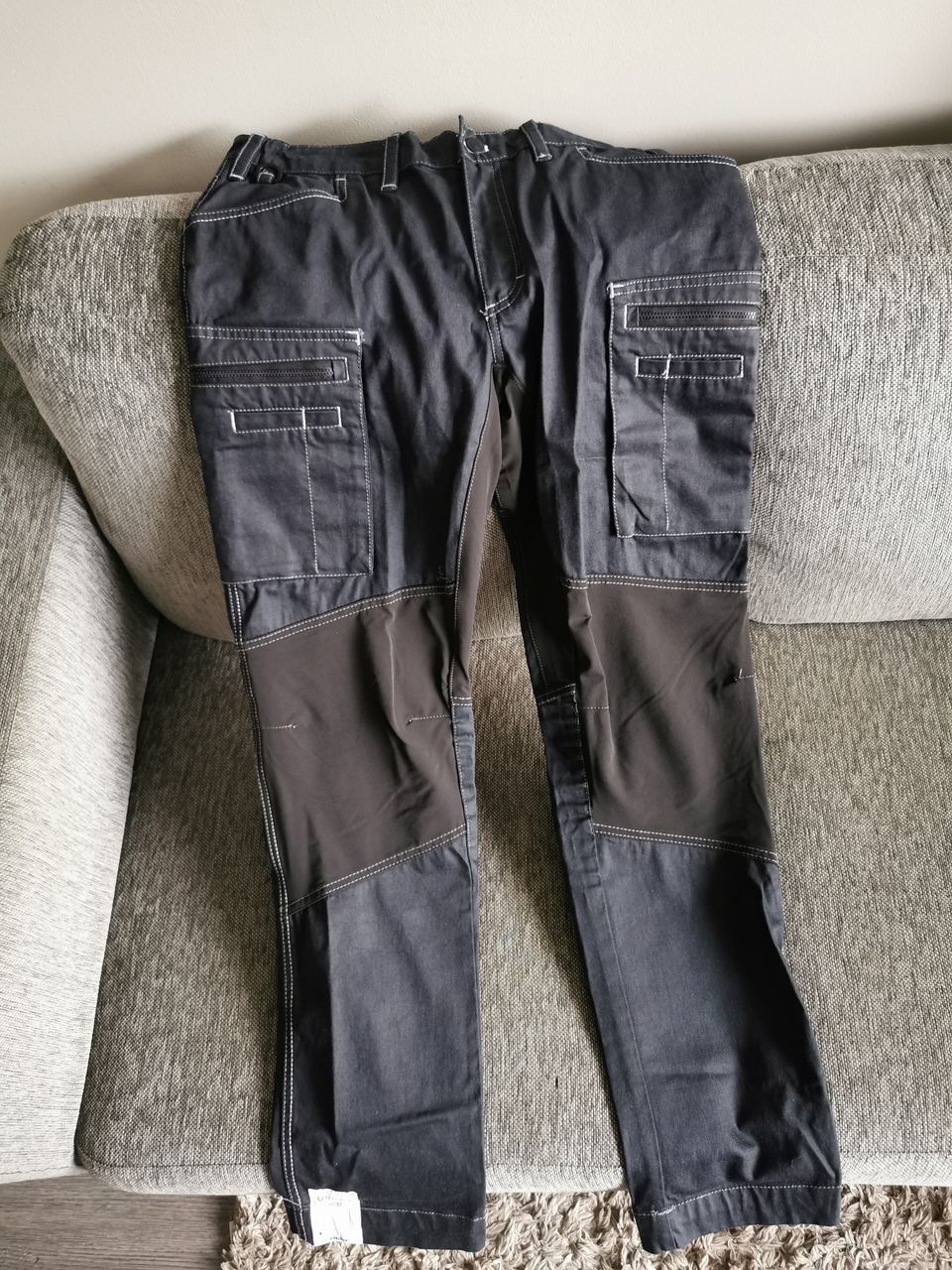 Naisten työhousut Blåkläder 7159 Stretch denim, mariininsininen/musta, koko C40