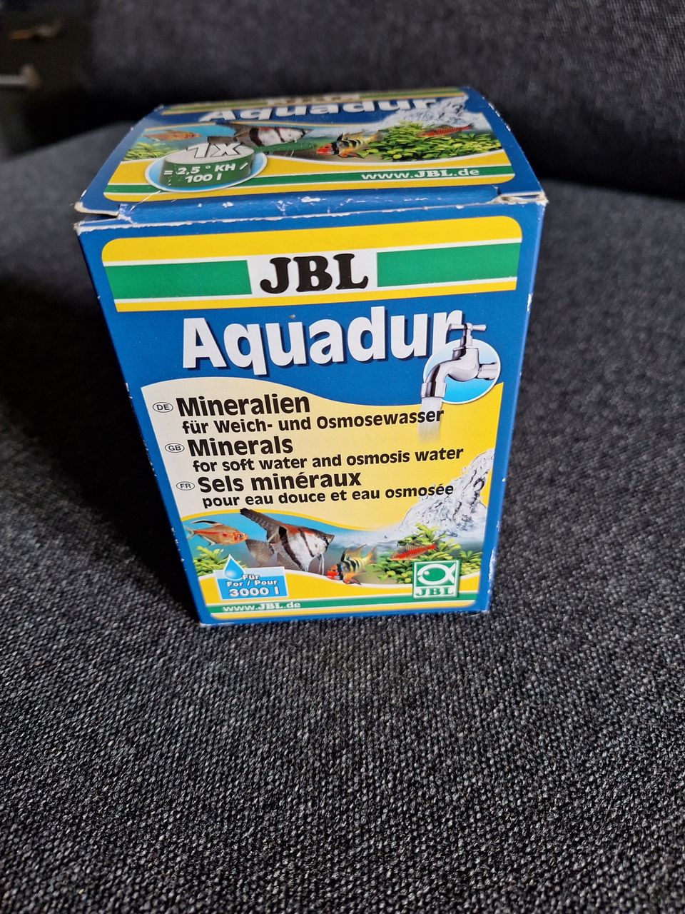 JBL Aquadur pehmeän veden kovetukseen noin  125g