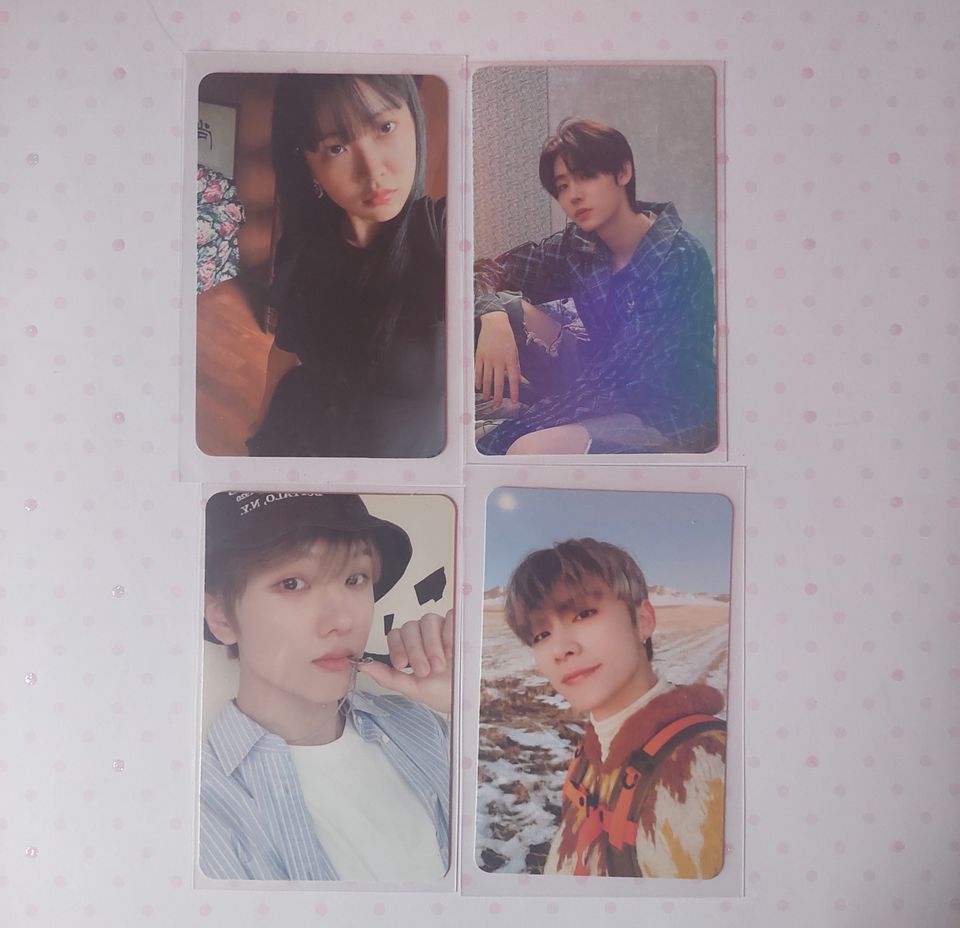 Kpop kuvakortit/photarit wts