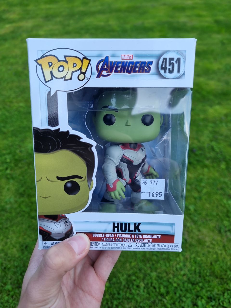 Marvel Avengers Endgame Hulk Funko Pop figuuri