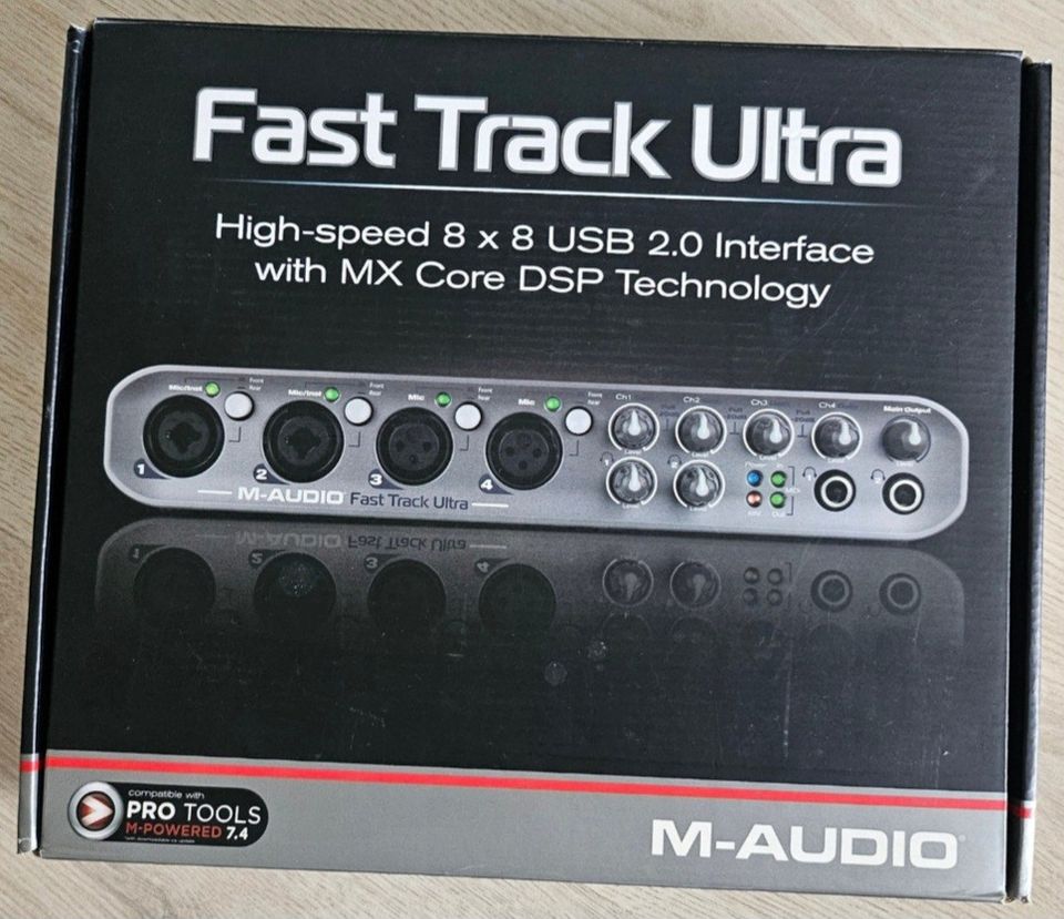 M - Audio Fast Track Ultra äänikortti (audio - midi interface)