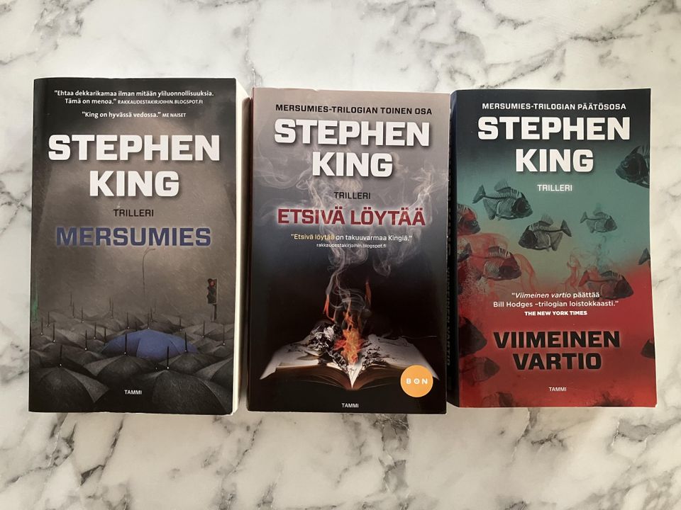 Stephen King : Mersumies -trilogia