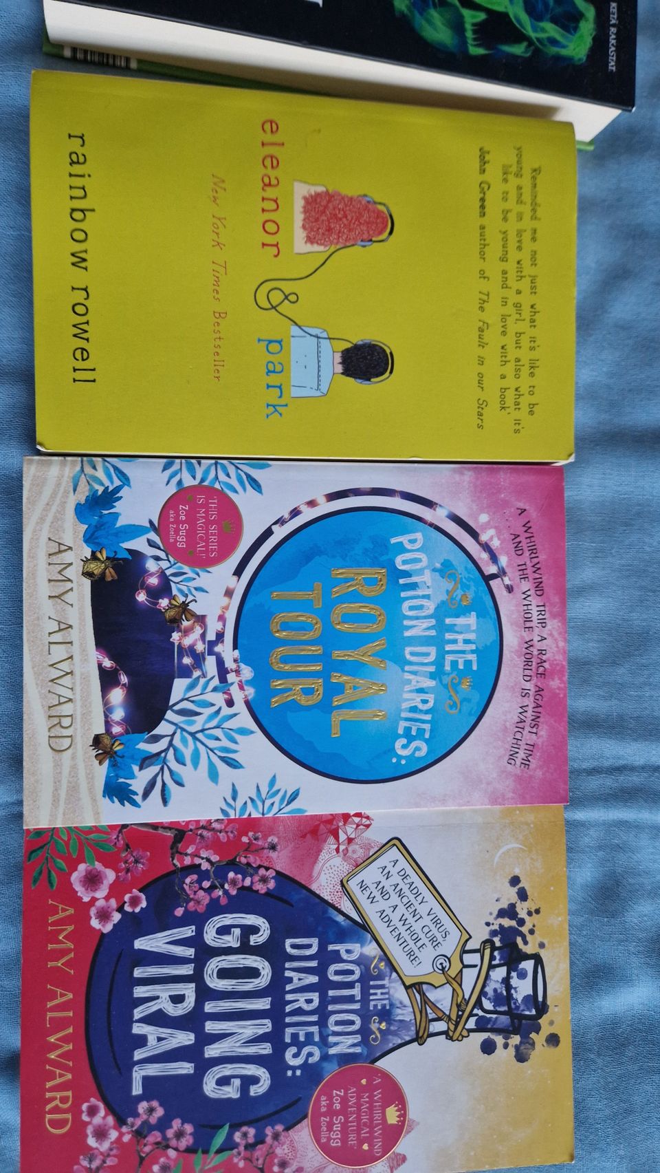 Sally Green Amy Alward Rainbow Rowell