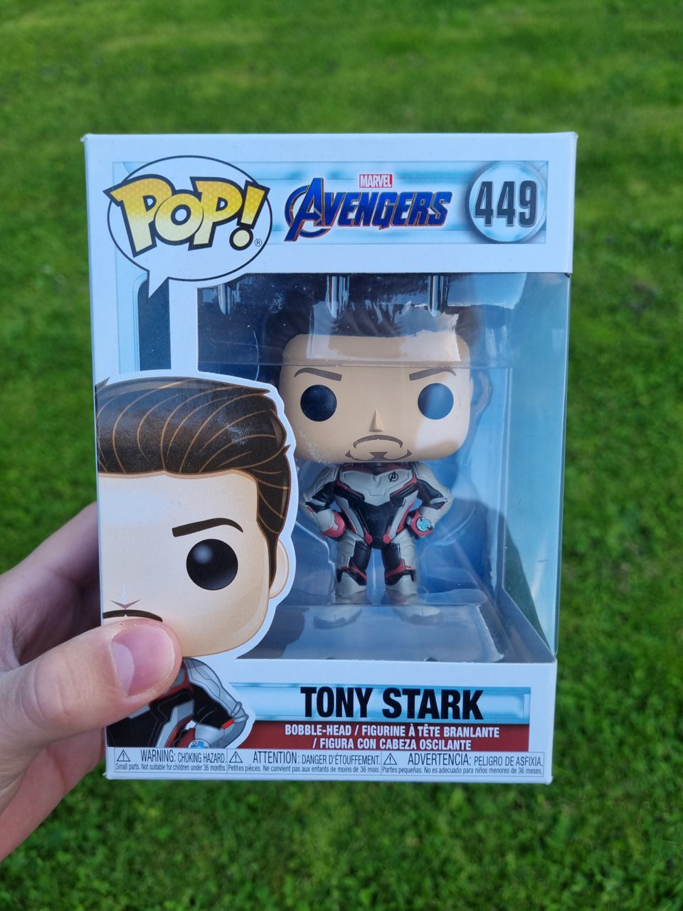 Marvel Avengers Endgame Tony Stark Funko Pop figuuri