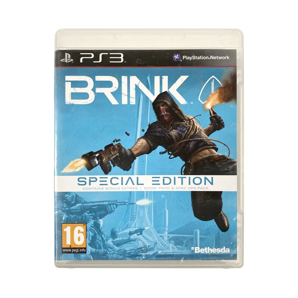 ⭐️🎮 Brink Special Edition - PS3 💥+löytyy paljon muita pelejä