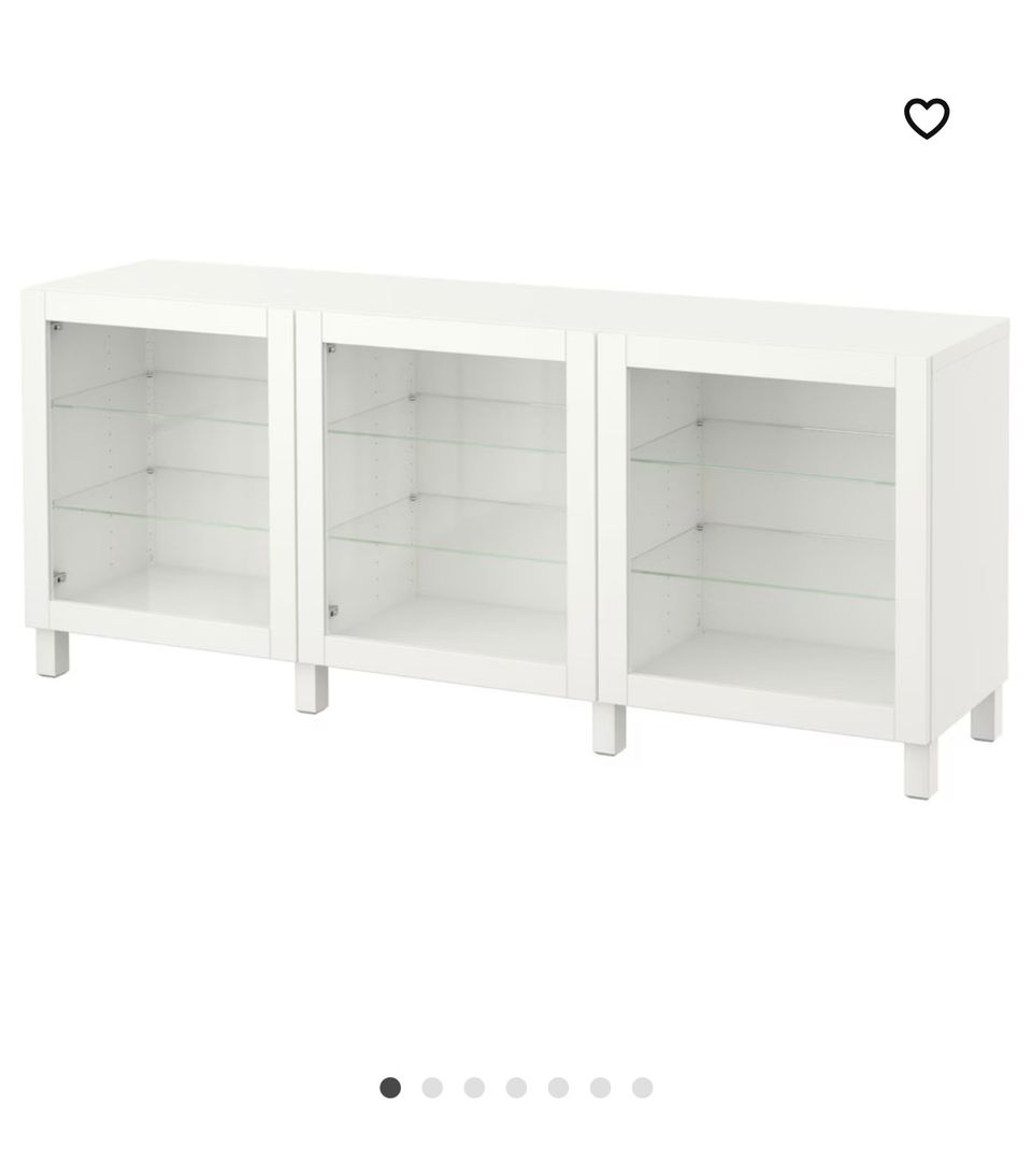 Ikea bestå lasiset ovet 3kpl