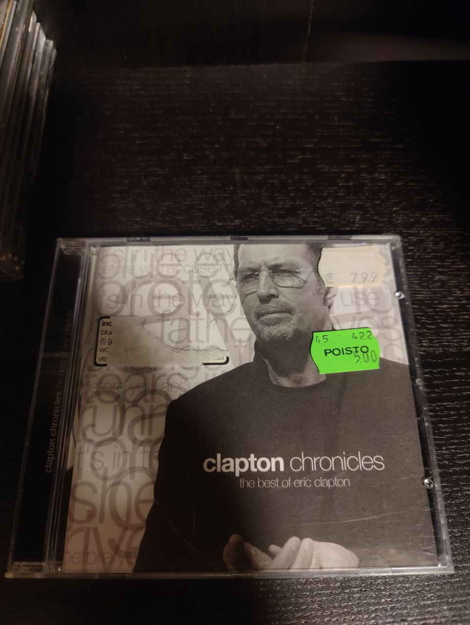 Clapton chronicles CD kuin uusi!