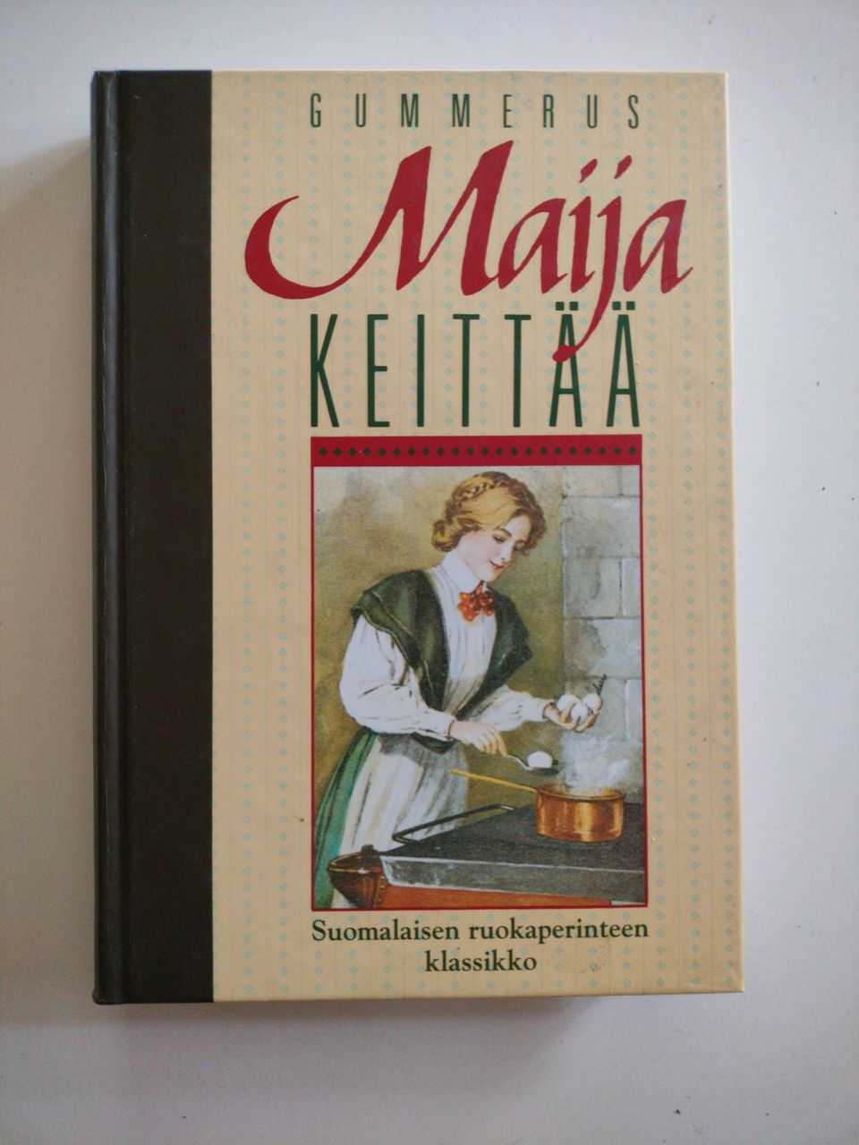 Maija keittää