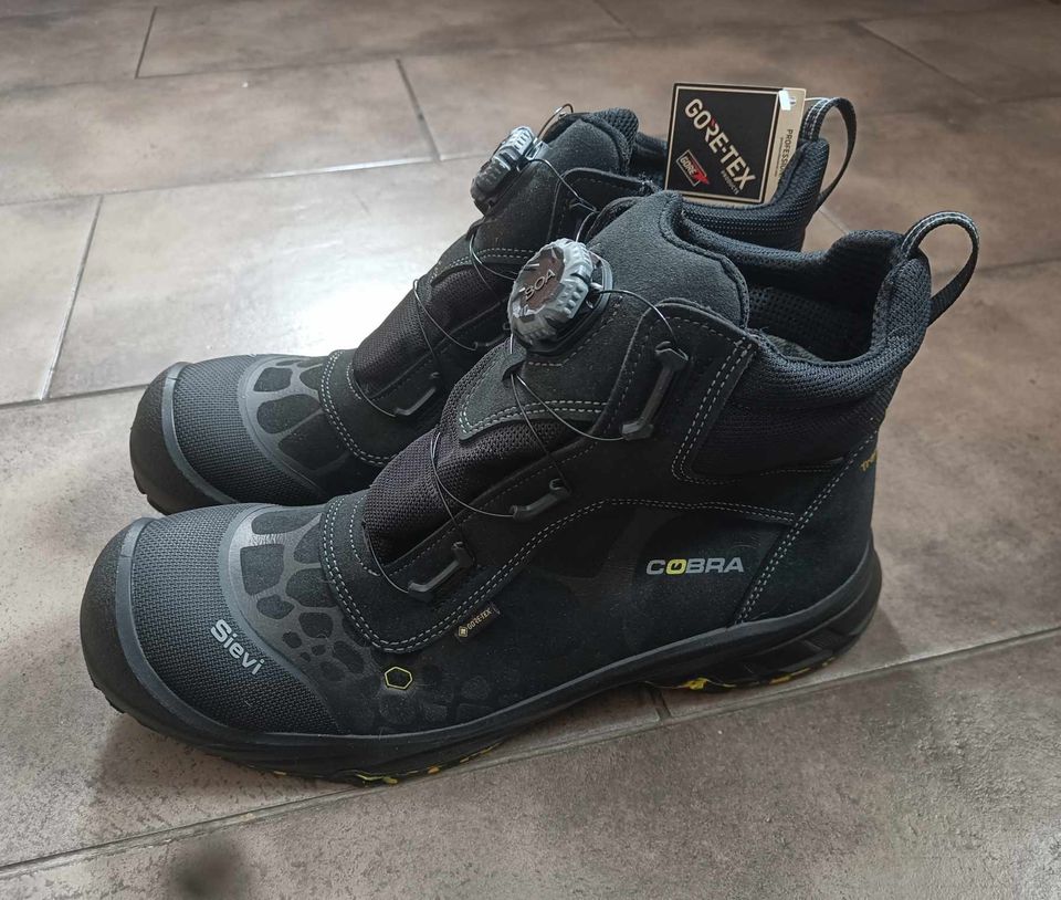 Turvakengät Sievi Cobra GT Roller High+ S3 goretex, koko 48