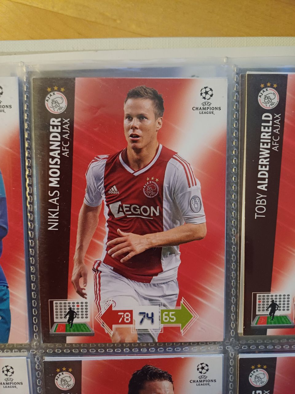 Panini Champions League 2012/2013 - Nordic Edition jalkapallokortteja