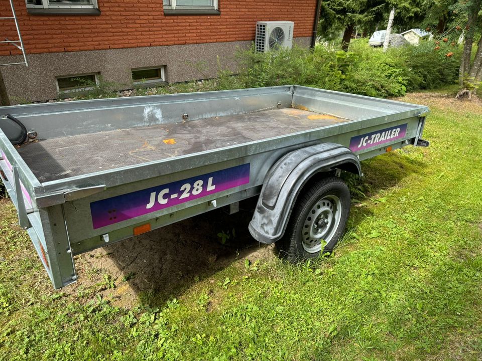 Kevyt peräkärry JC-Trailer 28L 140 x 275