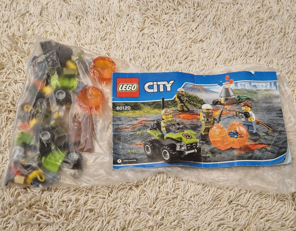 60120 Lego City Tulivuoren aloitussetti