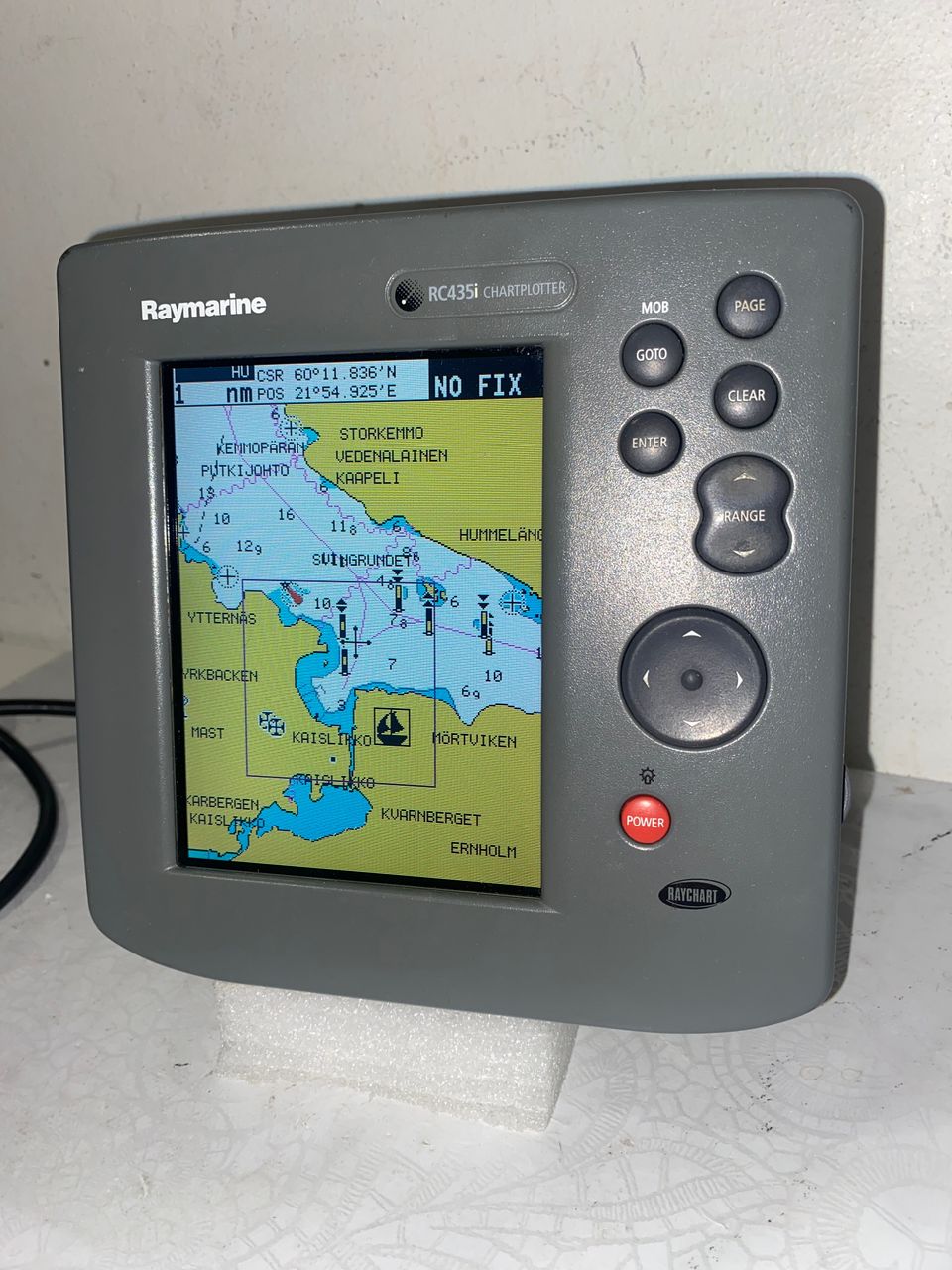 Raymarine RC 435I karttaplotteri sisäinen GPS