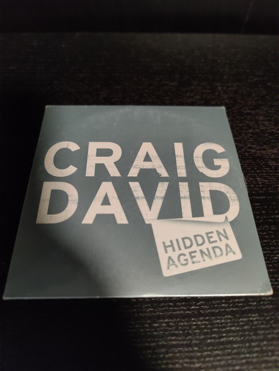 Craig David hidden agenda cds promo