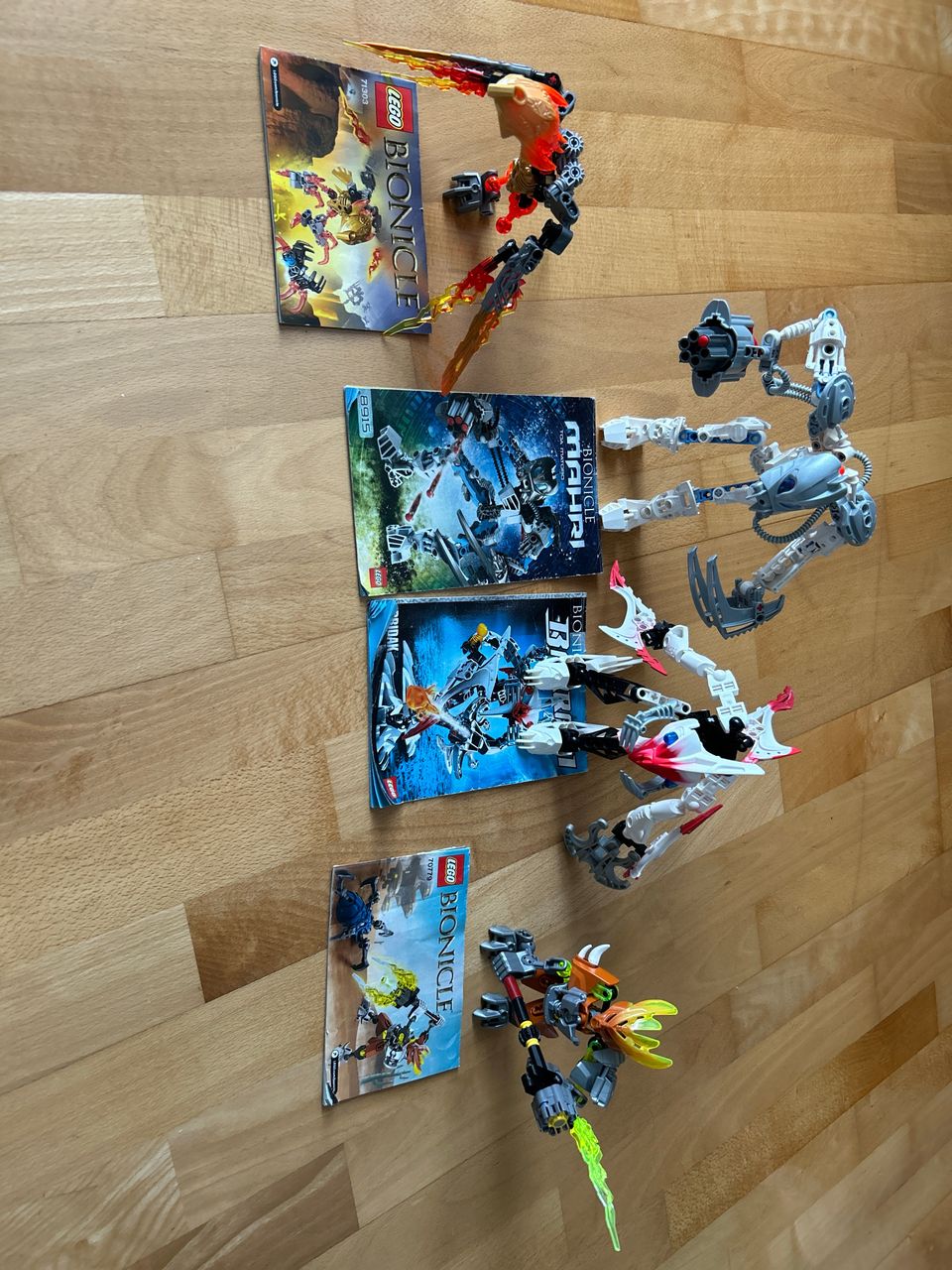 Lego bionicle 4 kpl