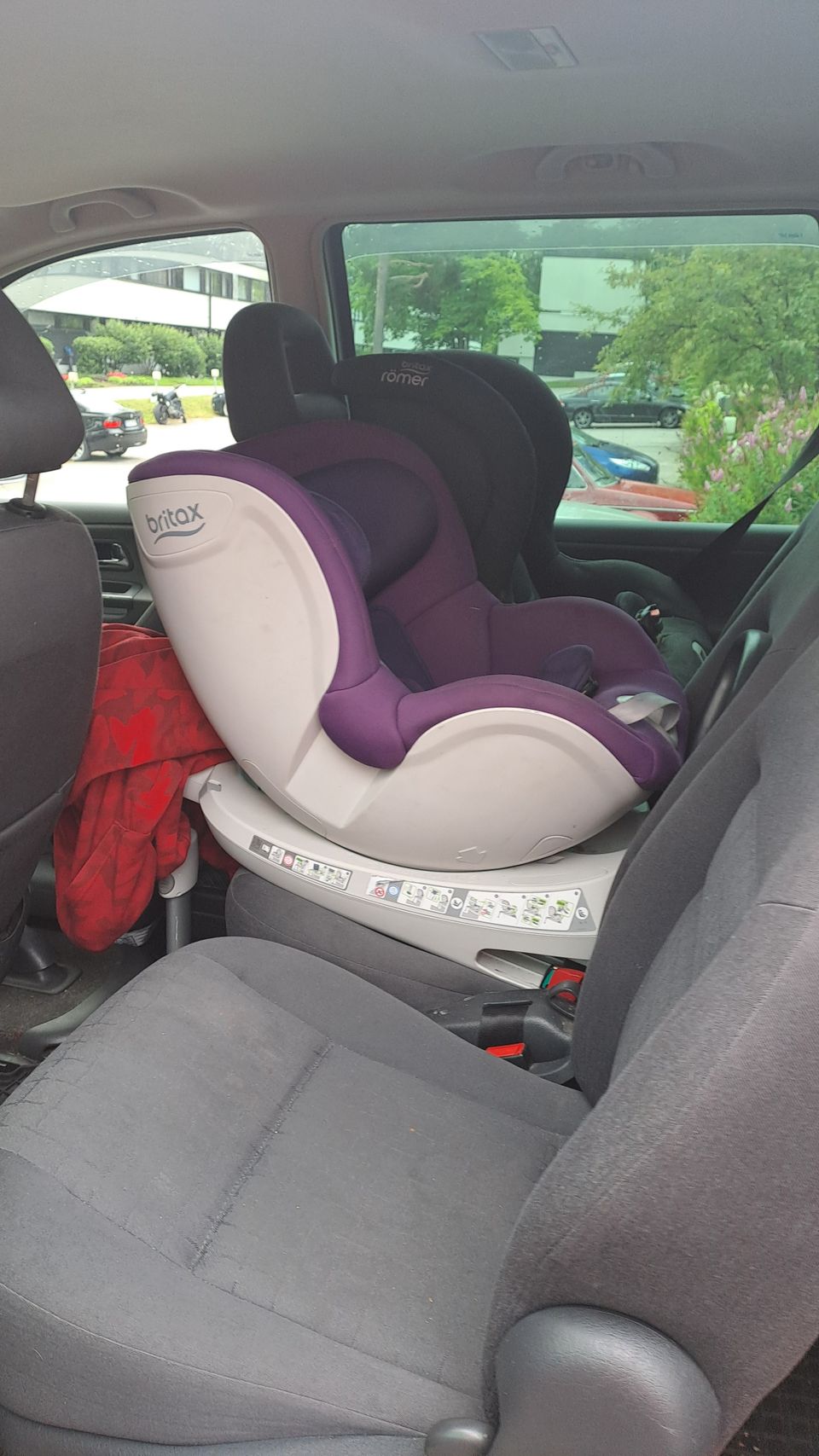 Britax dual fix isofix 0-20kg