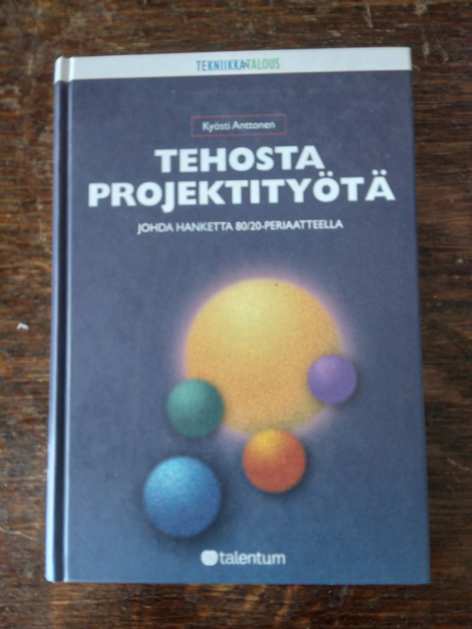 Anttonen: Tehosta projektityötä