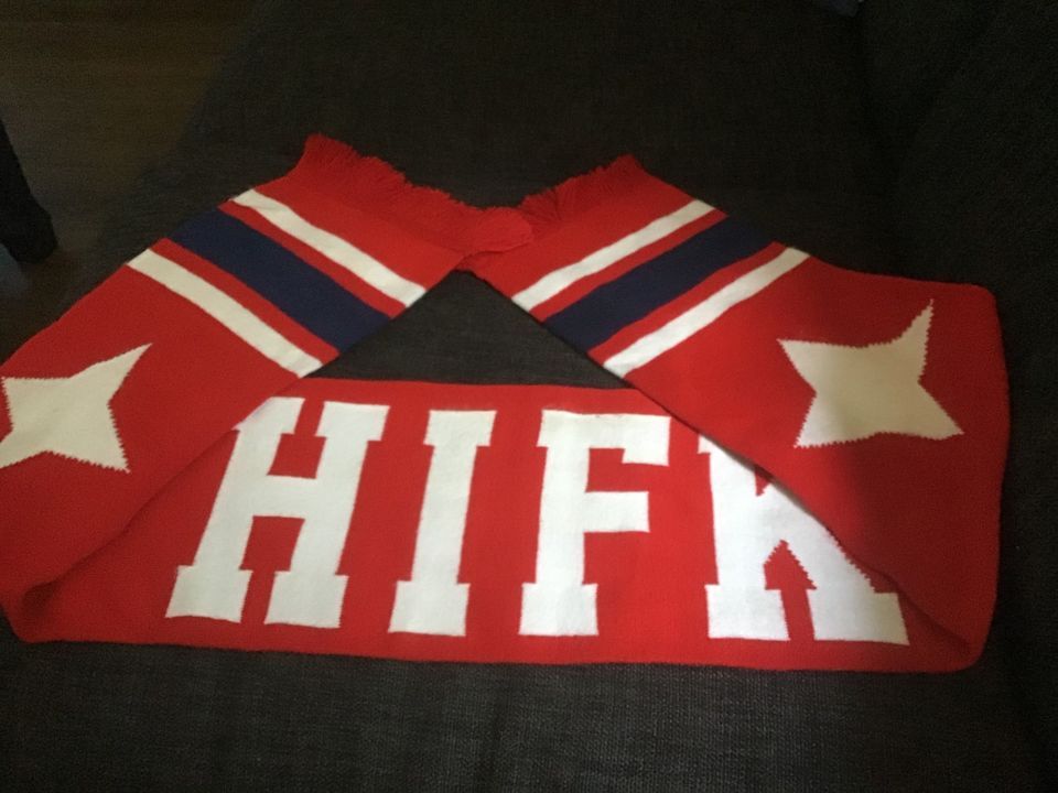 HIFK Kaulahuivi lämmin. Käyttämätön. n. 130cm