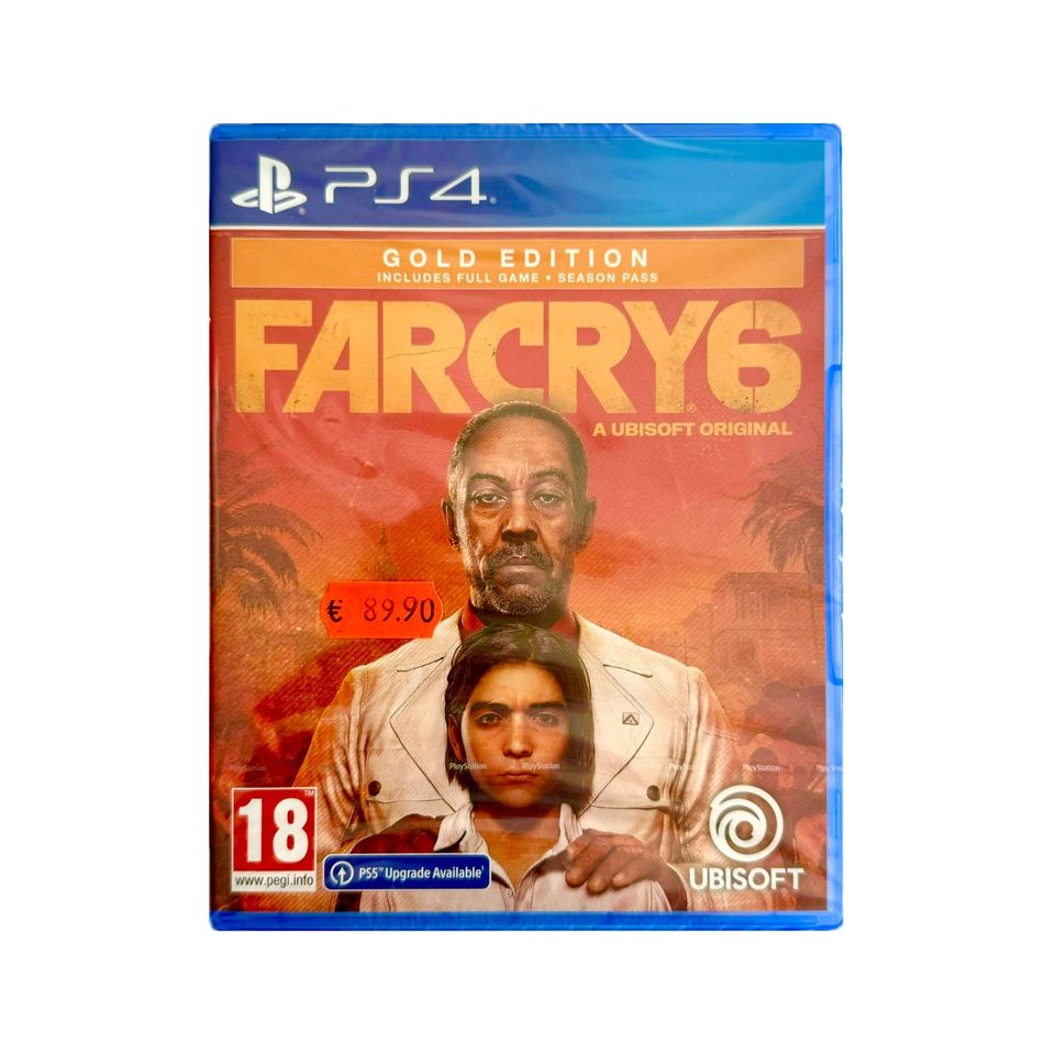 ✅🎮 (uusi) Farcry 6 Gold Edition - PS4/PS5 💥+löytyy paljon muita pelejä