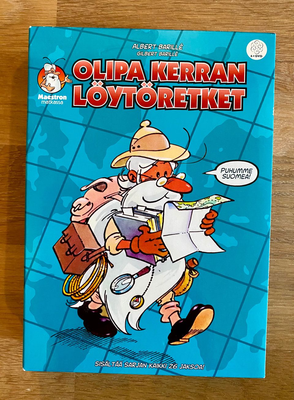 DVD Olipa kerran löytöretket (6xdvd)