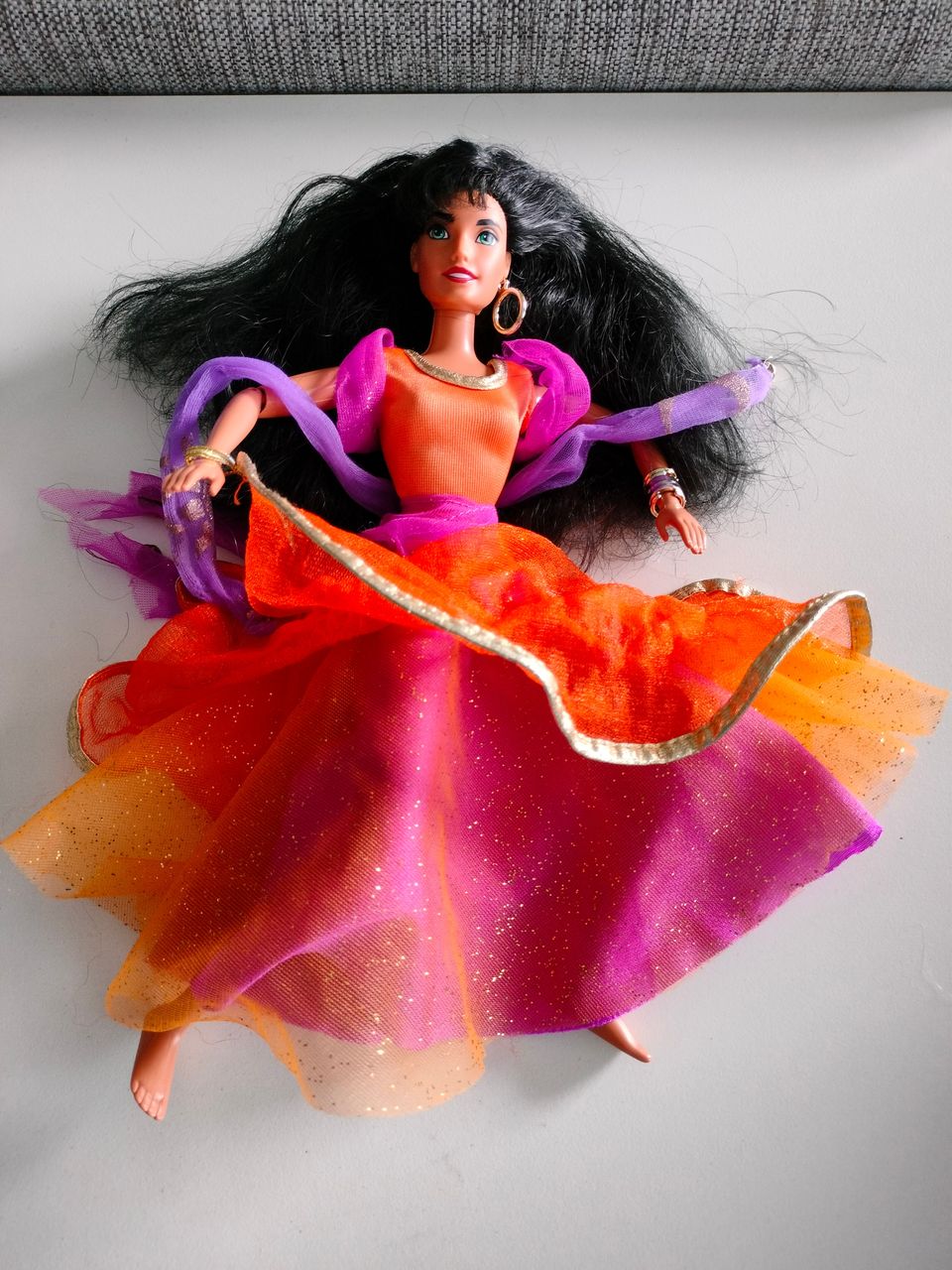 Esmeralda Barbie (Mattel, Disney)