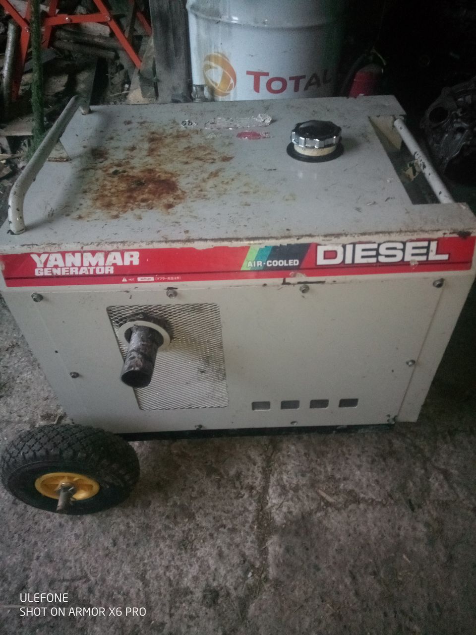 Aggregaatti yanmar diesel