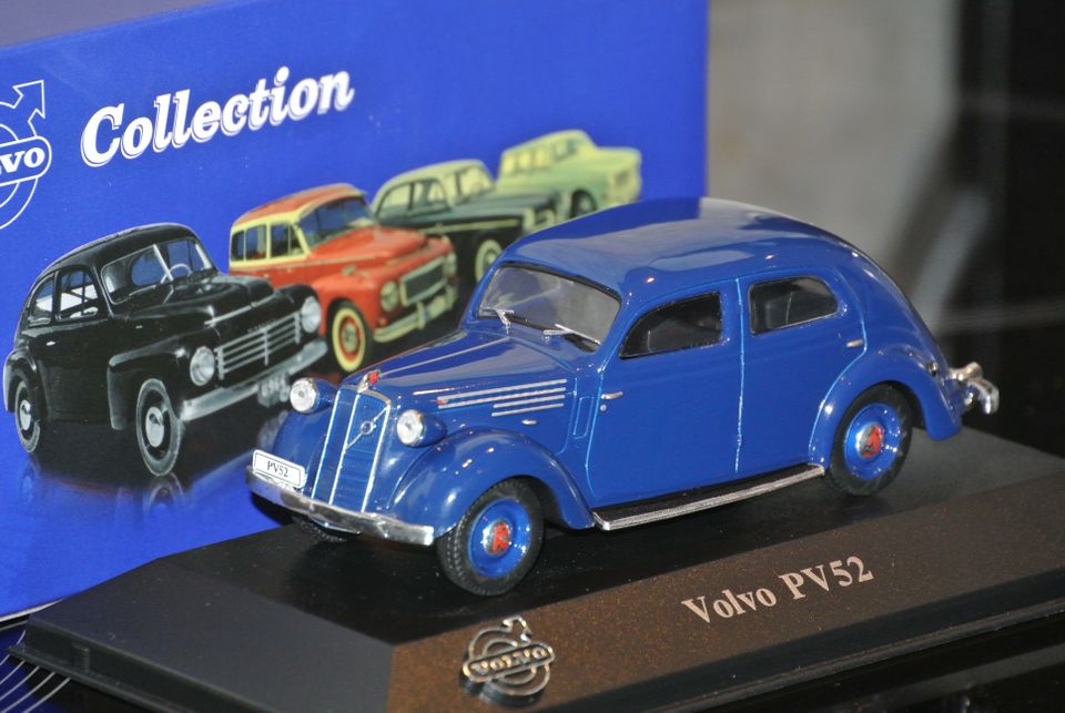 1937 Volvo PV52 1:43 metalli auto pienoismalli keräilyauto paketissa 1/43 siisti