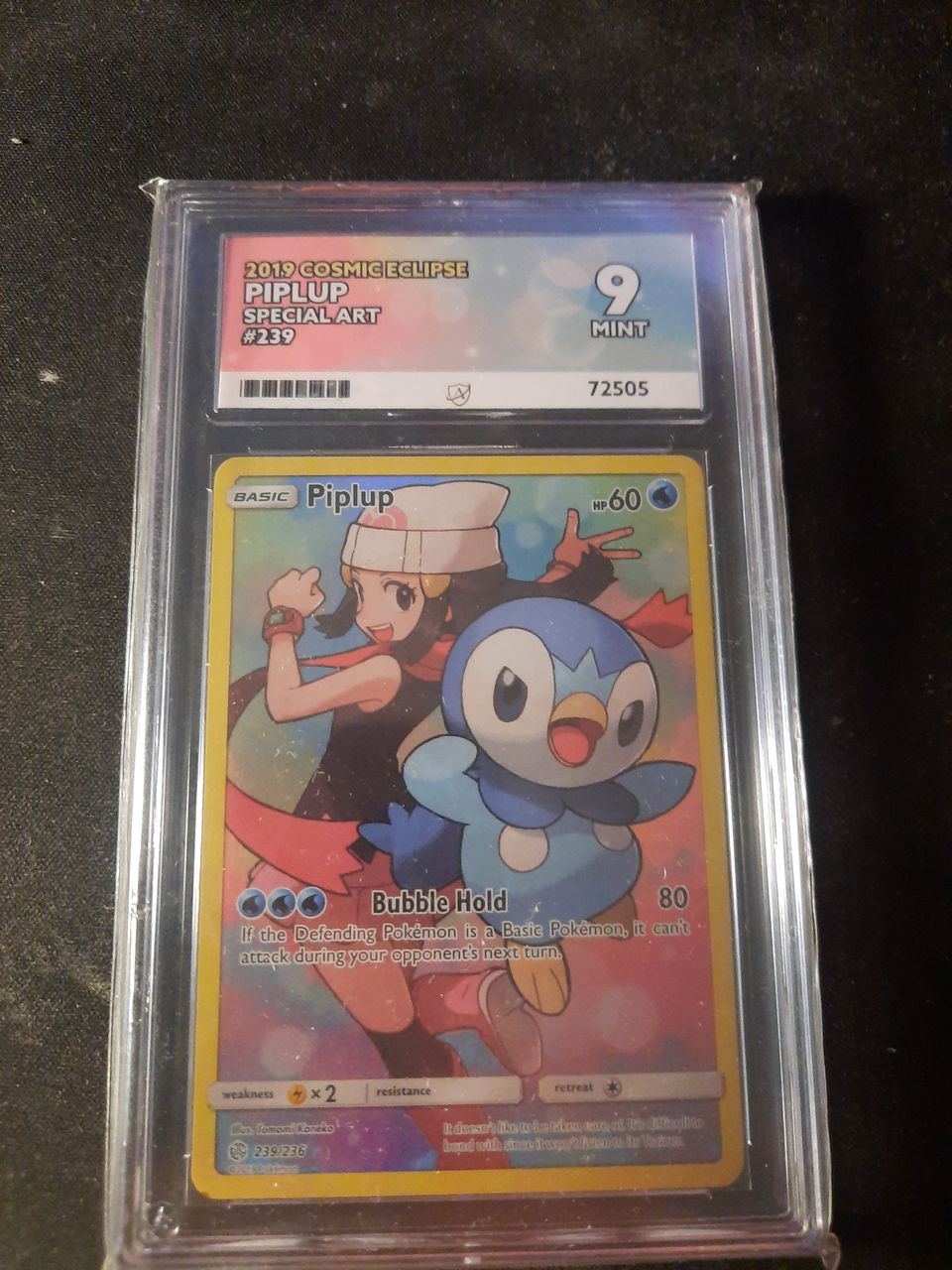 Piplup 239/236 special Art pokemon kortti