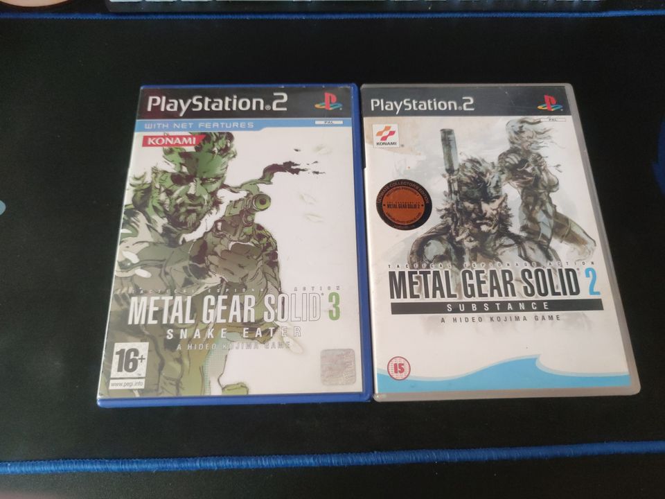 Metal gear solid 2 ja 3