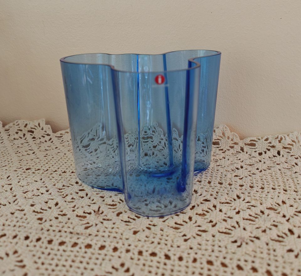 Iittala Aalto- maljakko sininen