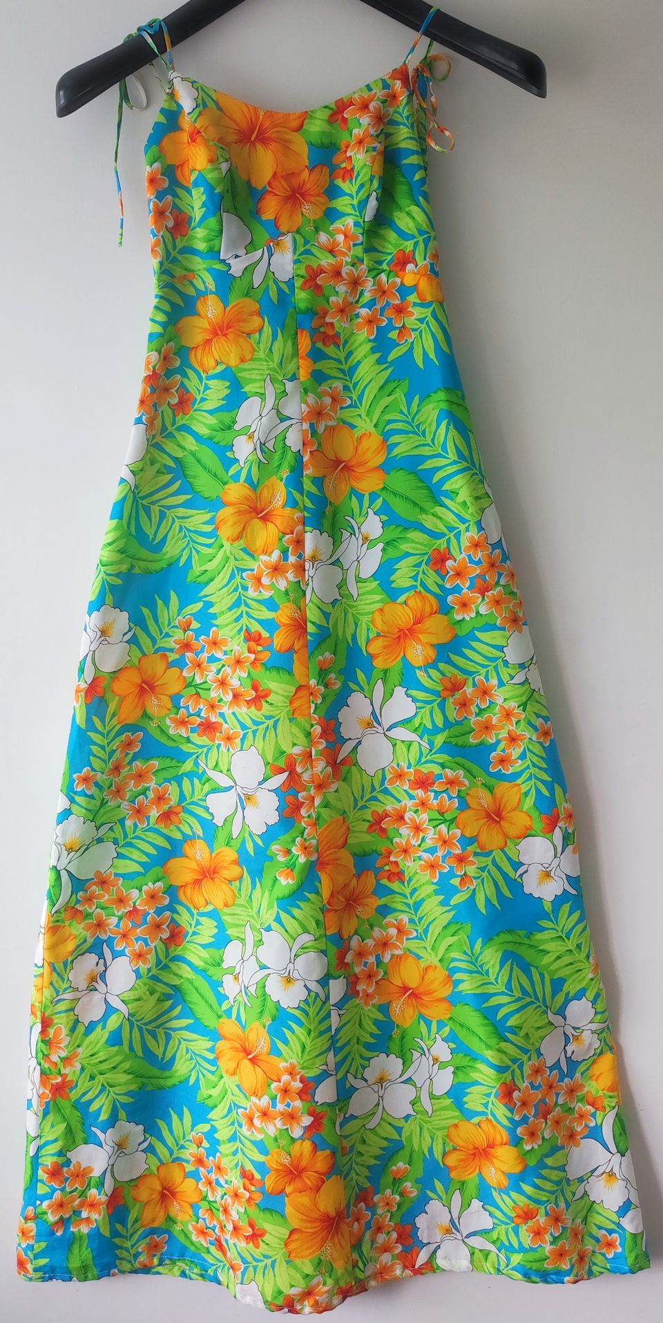 Vintage 60’s/70’s Keliis of Hawaii Floral Maxi Dress size 6