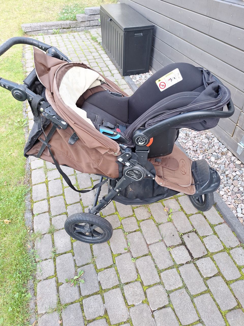 Baby jogger lastenvaunut+telakka+kaukalo