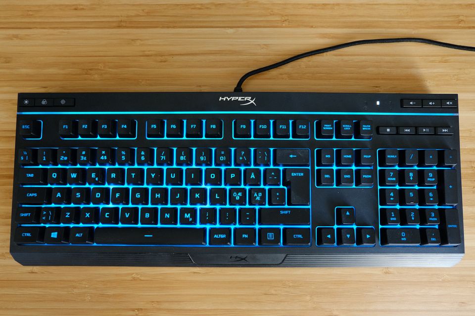 HyperX Alloy Core RGB näppäimistö