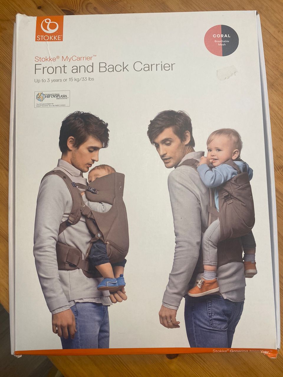 Stokke MyCarrier Front and back carrier