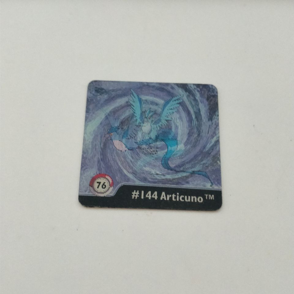 Articuno Pokemon flipz artbox kortti