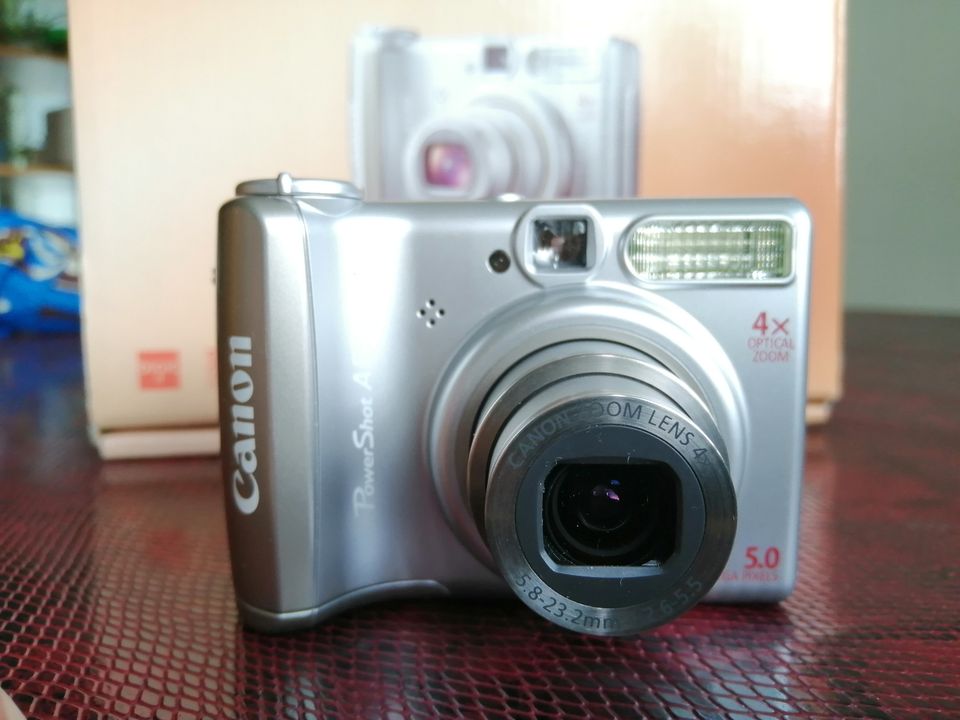 Canon PowerShot A530 vintage pokkari