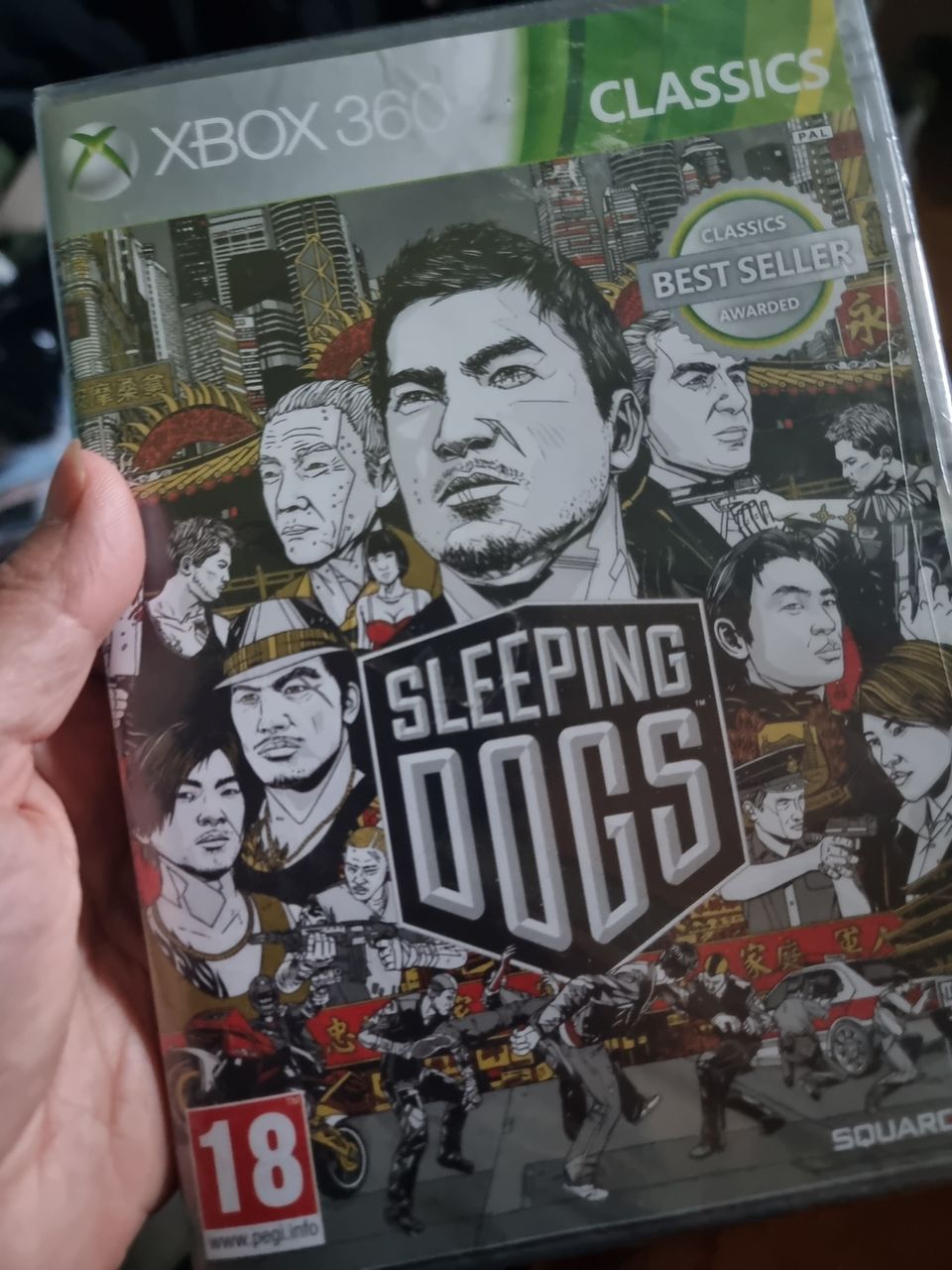 XBOX 369 CLASSICS peli. Sleeping dogs