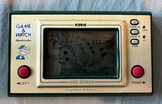 Nintendo Game & Watch Popeye 1981 (PP-23)