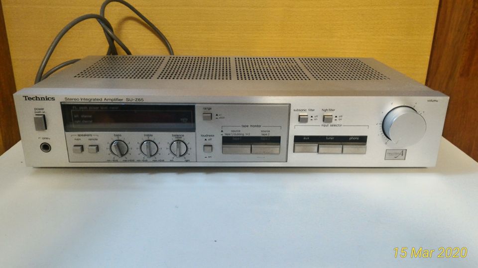 Stereovahvistin Technics SU-Z65