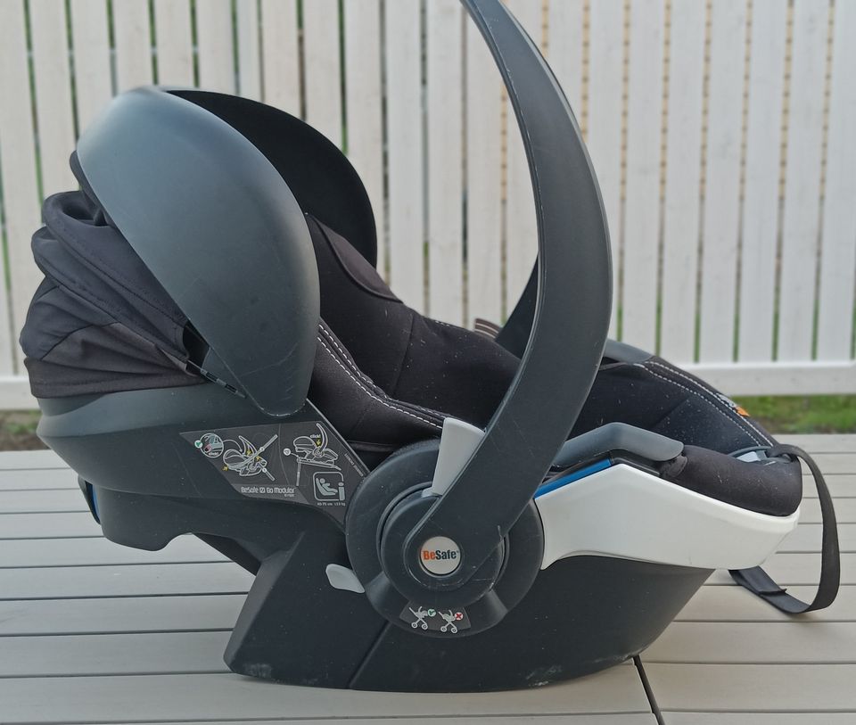 Besafe isofix-telakka, turvakaukalo, turvaistuin