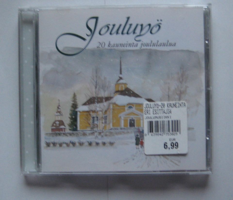 Jouluyö. 20 kauneinta joululaulua. Cd-levy