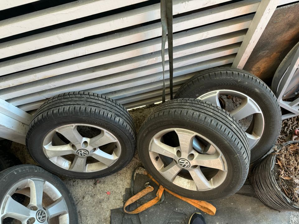 Vw 5x112 vanteet 205/55R16 Nokian Hakka Green 2