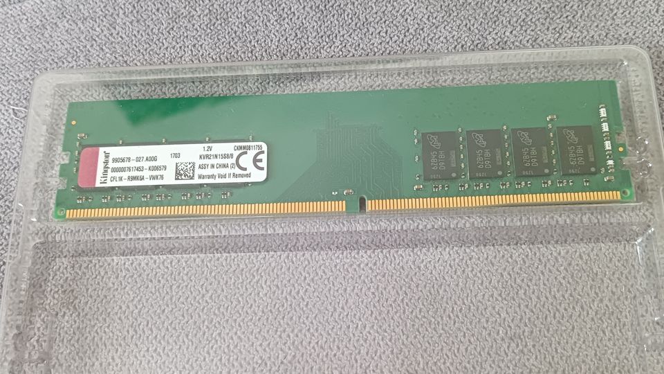 Kingston DDR4 Ram muisti