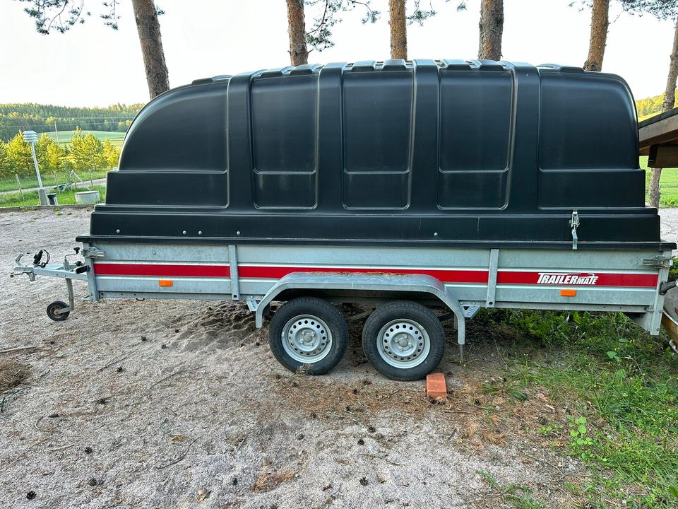 Trailermate 2-akselinen kuomukärry 400x183cm