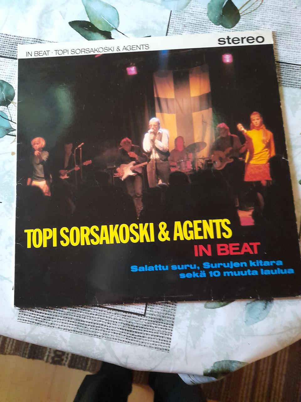 Viinyylilevy Topi Sorsakoski ja Agents In Beat