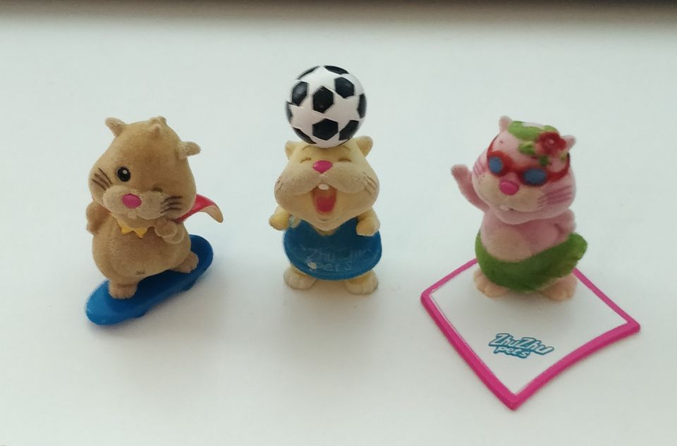 Zhu zhu pets mini figuurit