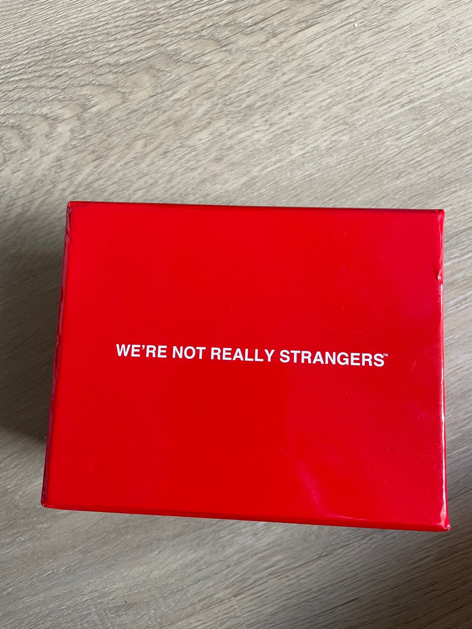 We are not really strangers game/peli